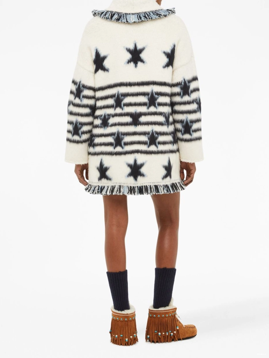Cheap cardigan Women Stars jacquard The Alanui By 0430